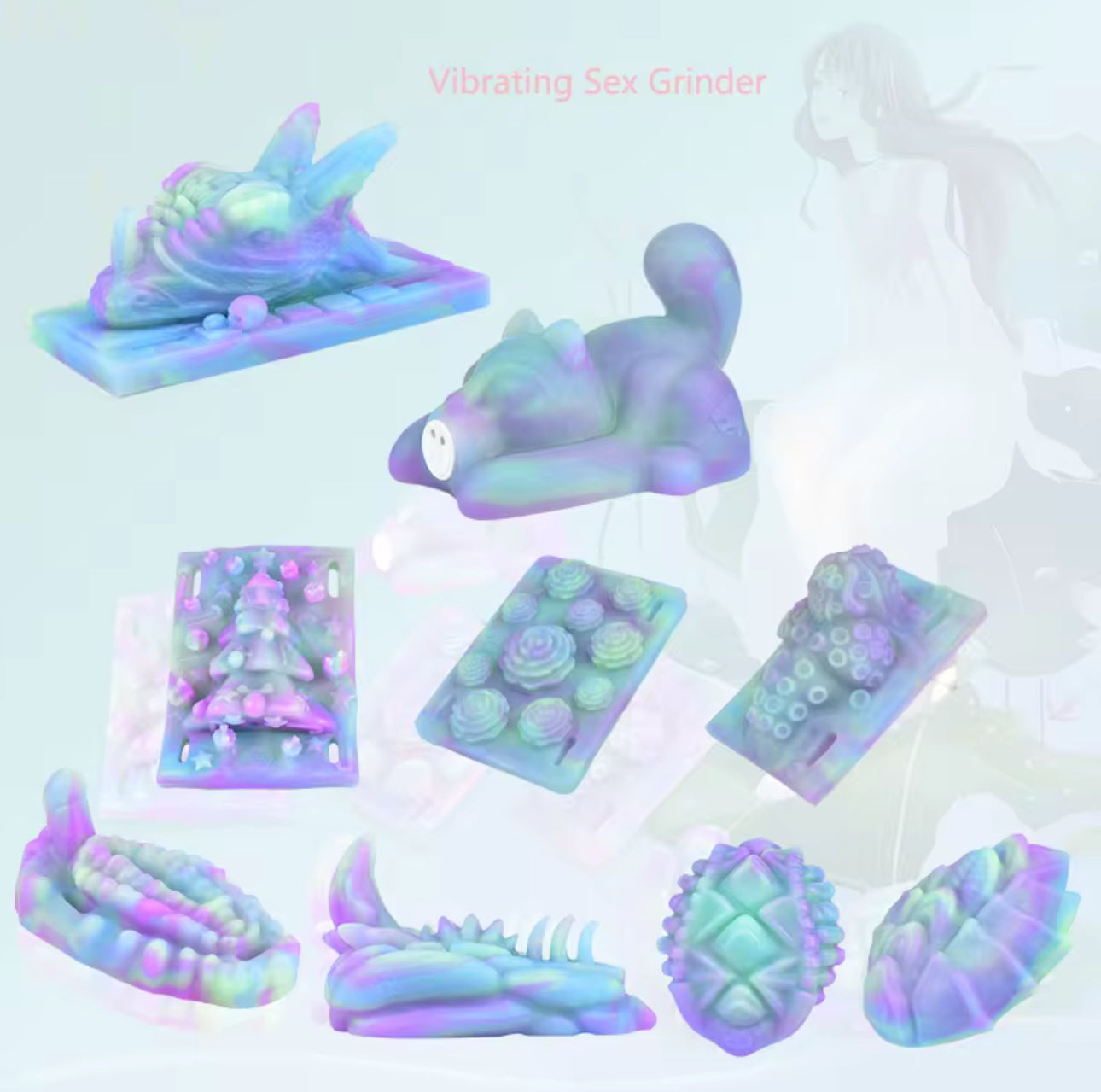 Strapped luminous remote grinding humping grinders