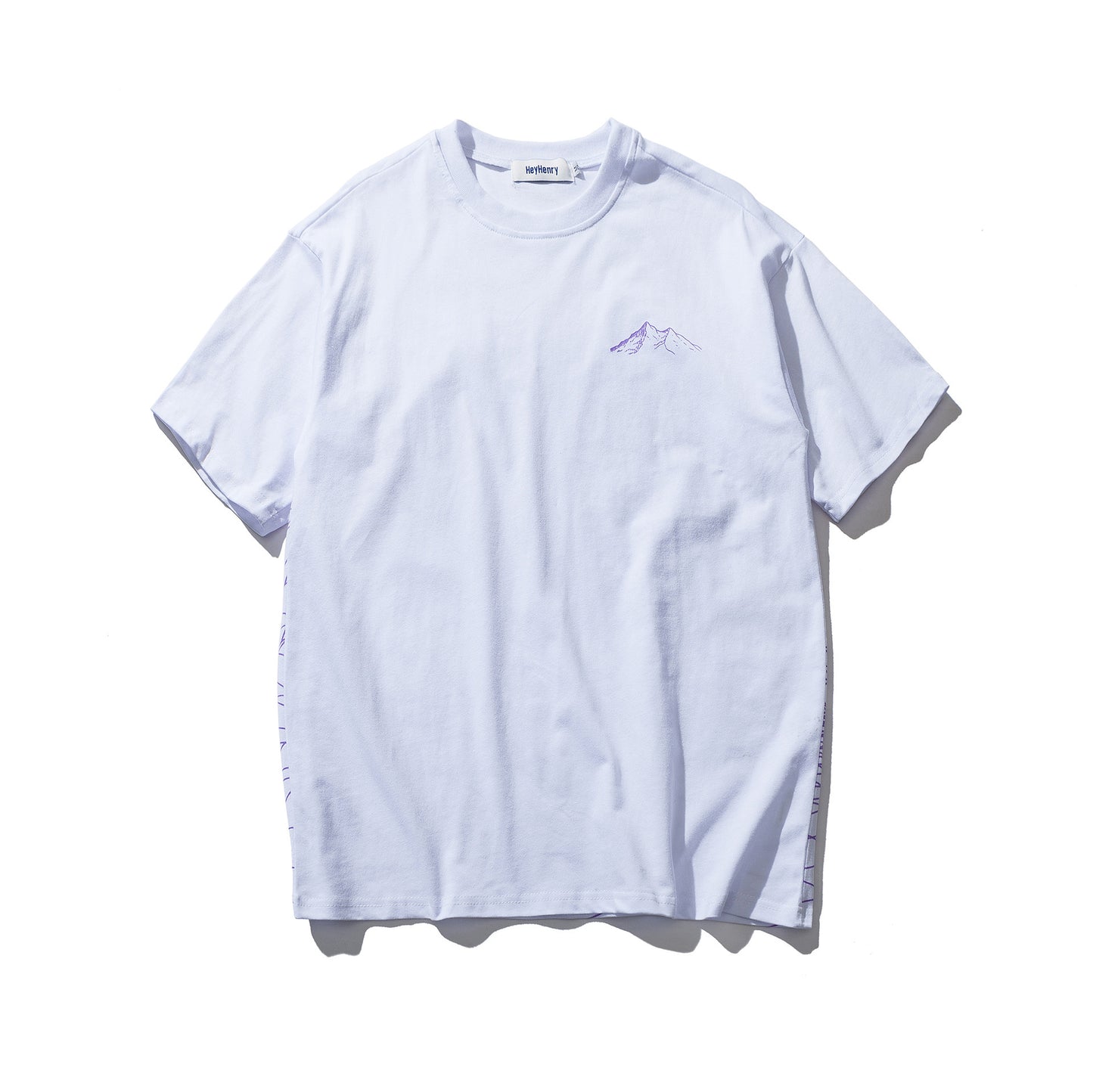 Street Simple Line Mountain Tee – “Peak Chill” Edition