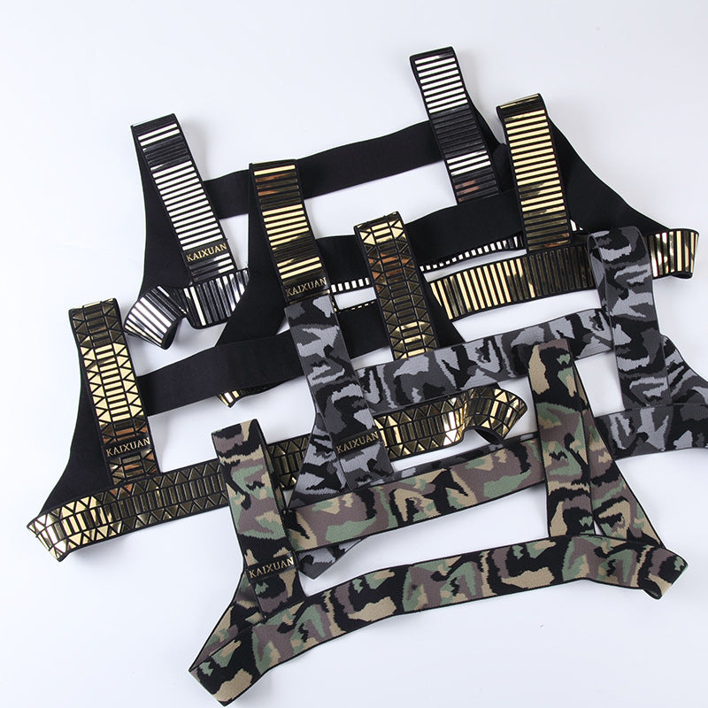 Elastic Harness Armband Multiple Colors Designs