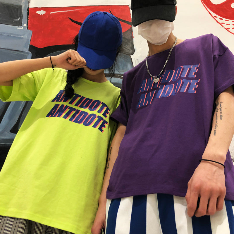 ULZZANG Letter Tee – “Harajuku BF Wind” Edition