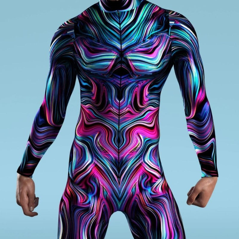 3D Digital Printed Cosplay One-piece Costume