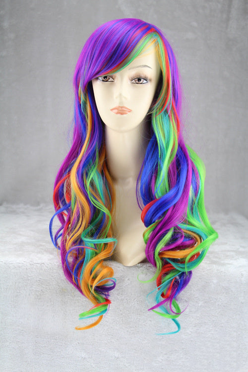 Colorful a Mardi Gras & Festival Wig