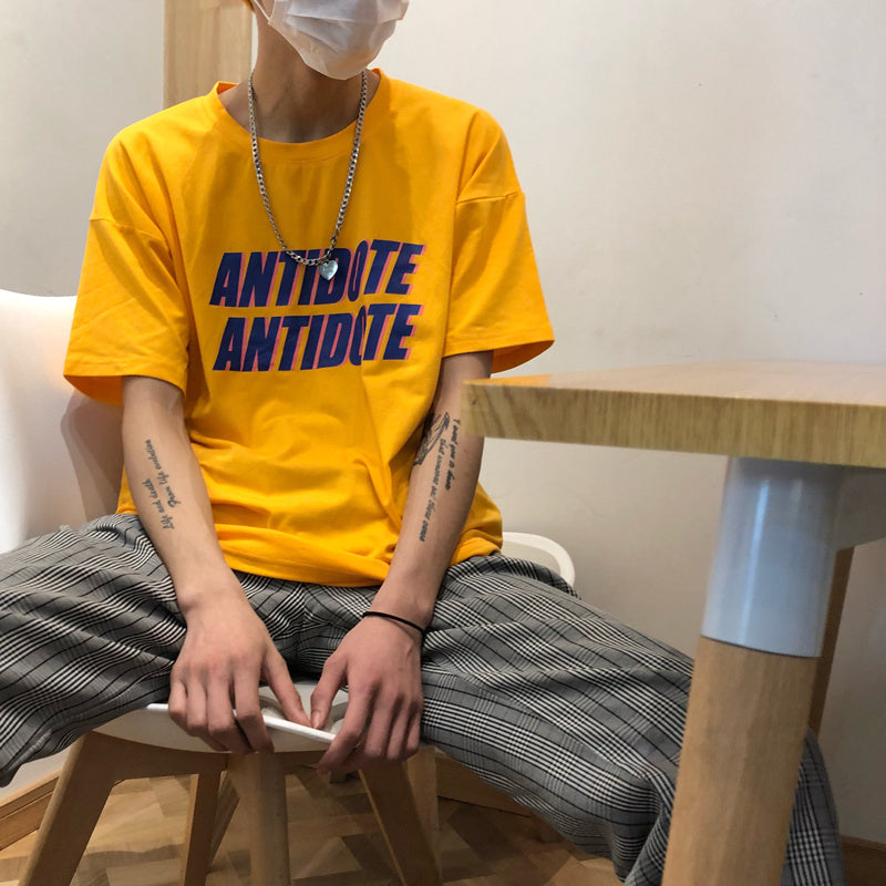 ULZZANG Letter Tee – “Harajuku BF Wind” Edition