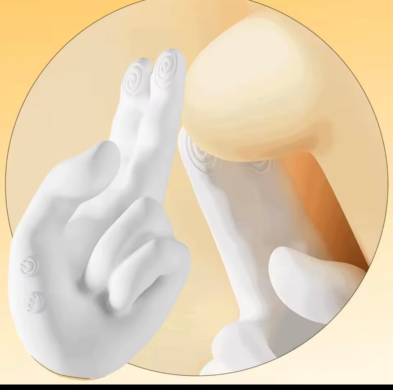 Warm Hand massager warmer with multi settings with moving fingers