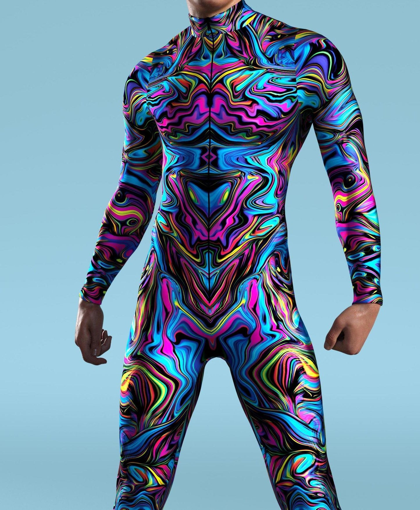 3D Digital Printed Cosplay One-piece Costume