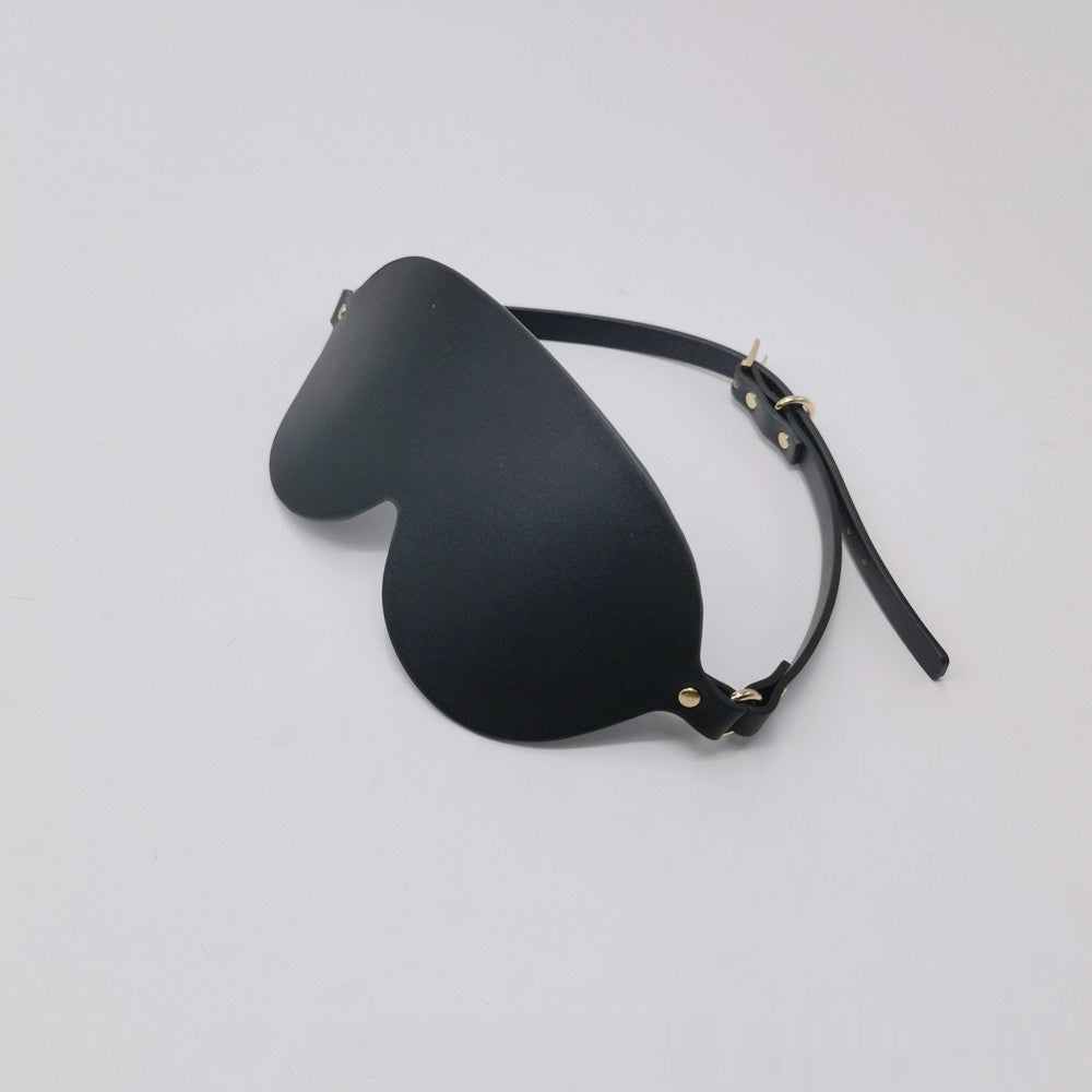 Training Shading Leather Eye Mask
