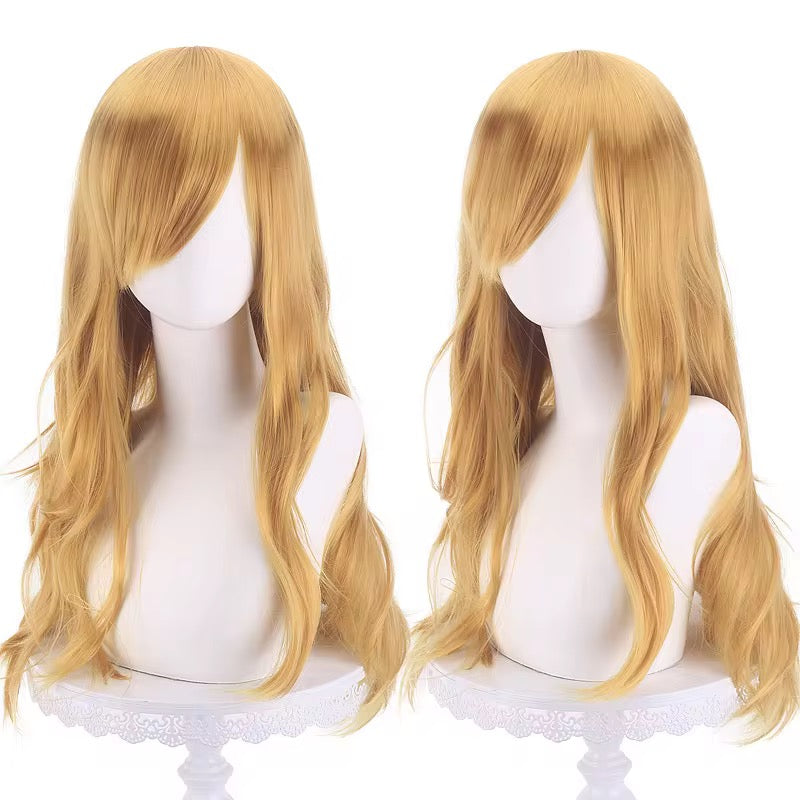 Wigs 65cm long natural wave colorful variety synthetic cosplay wig