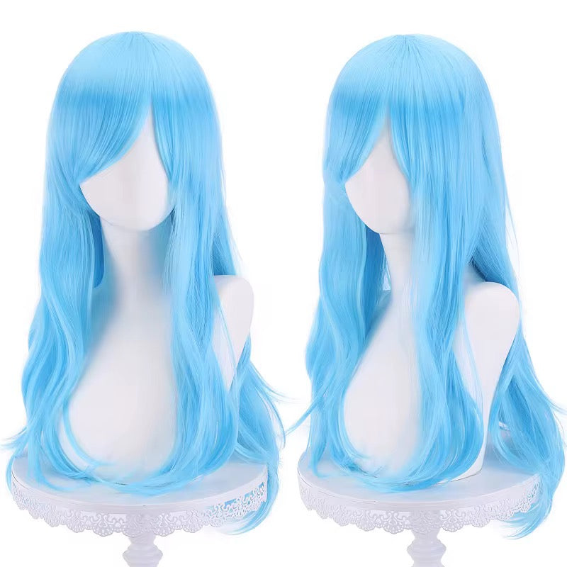Wigs 65cm long natural wave colorful variety synthetic cosplay wig