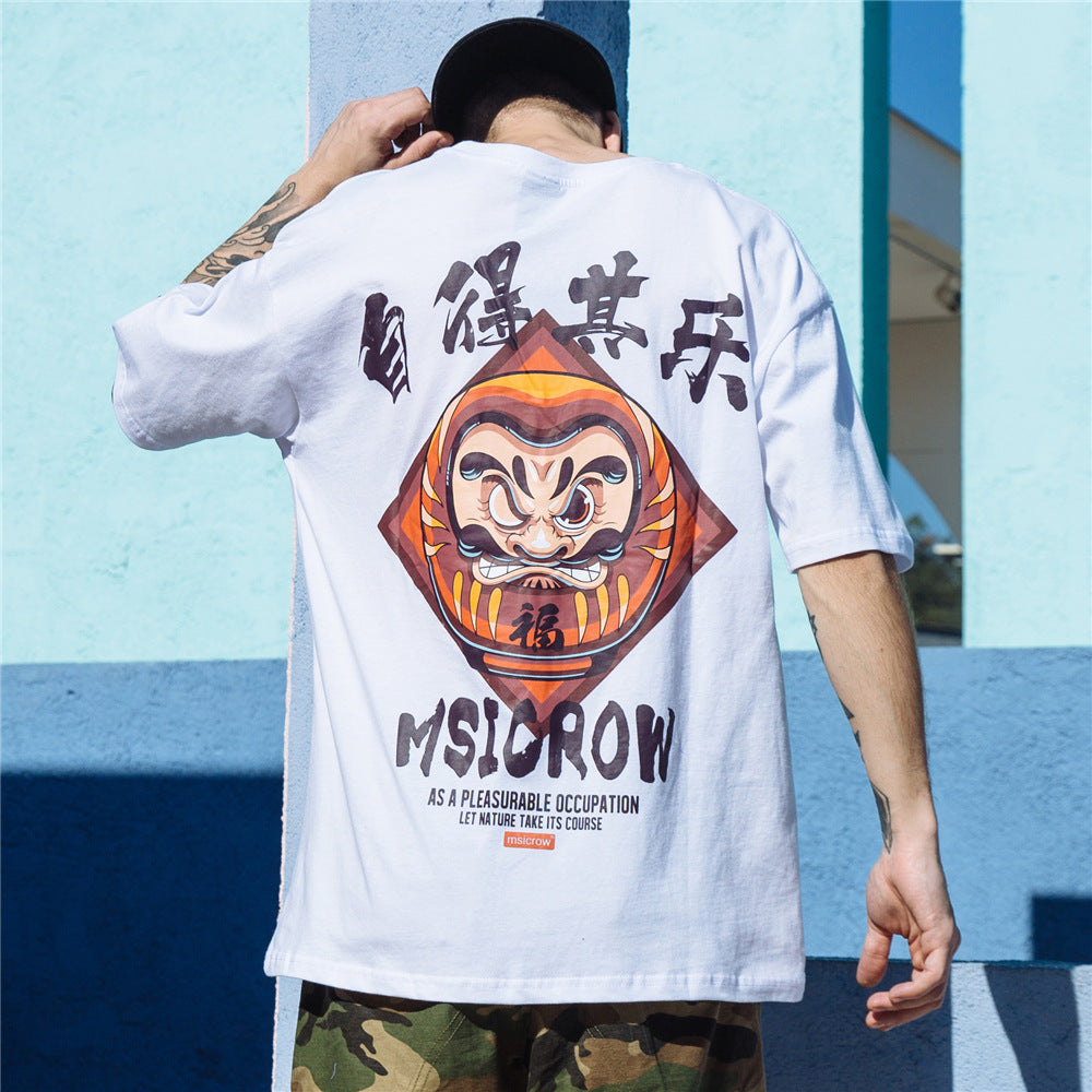 MSICROW Urban Ritual Tee – Daruma Discipline Edition