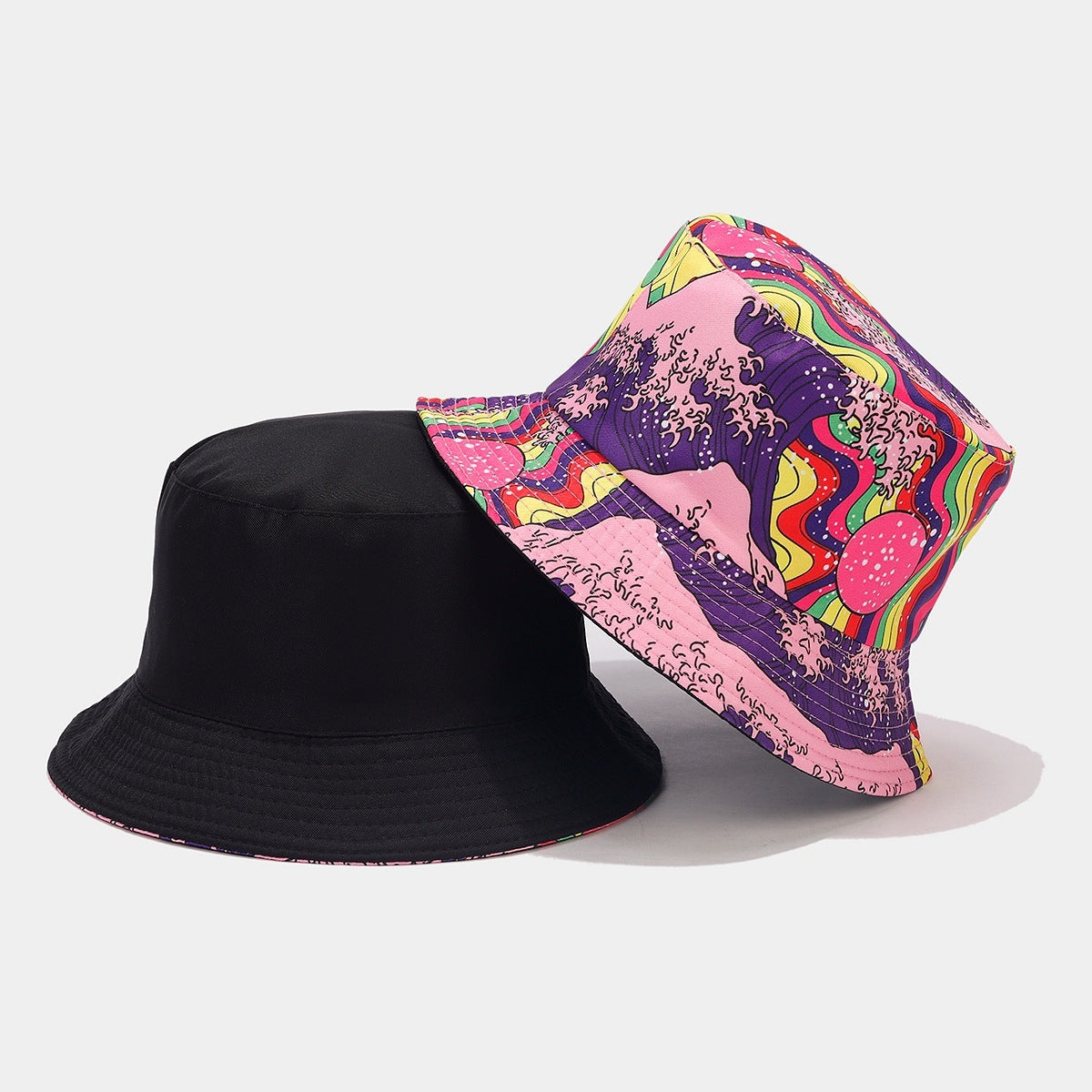 ASHBURN™ FlipTrip Bucket Hat – Graffiti Reversible Streetcore Edition