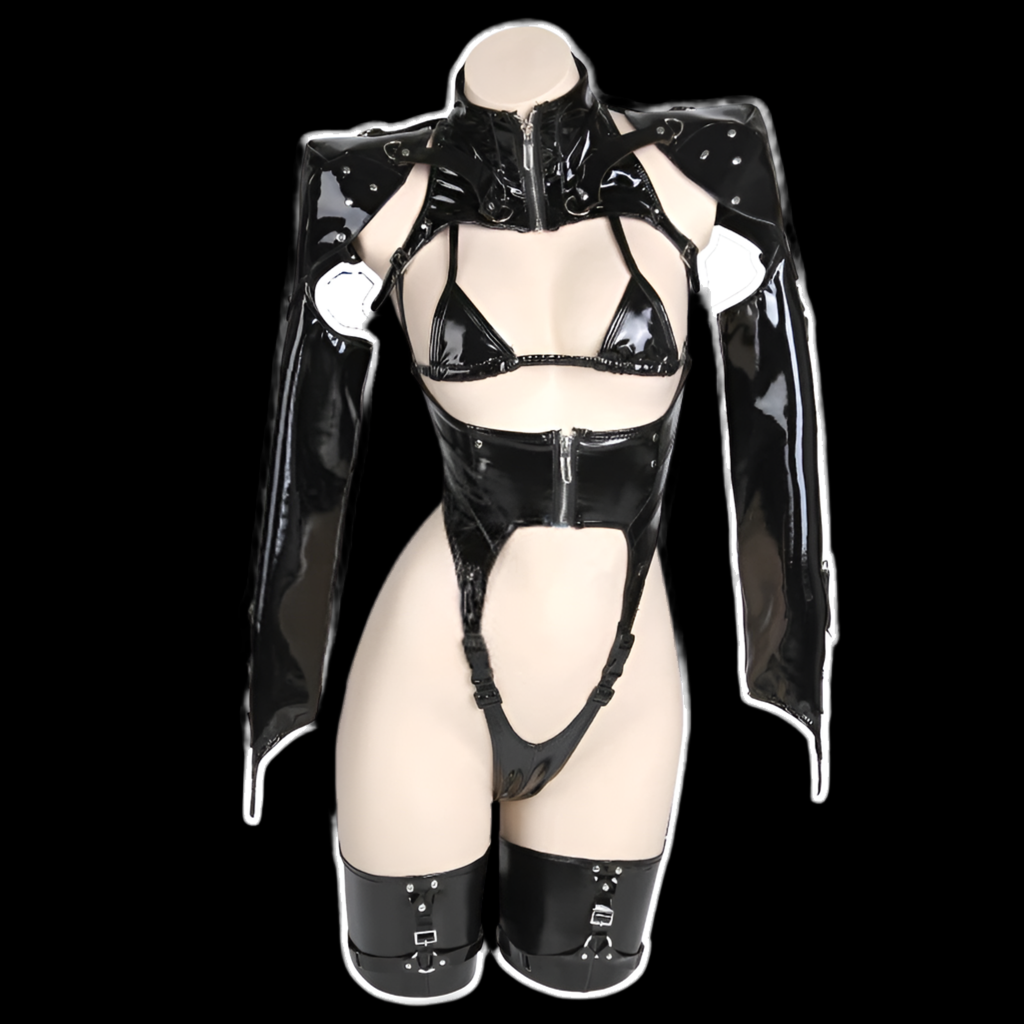 YoRHa 2B Cosplay Black Battle Suit Cos Anime NieR Cosplay Costume Leather Set Hot Sexy Lingerie Black Hot Chi-pao Women Smoking