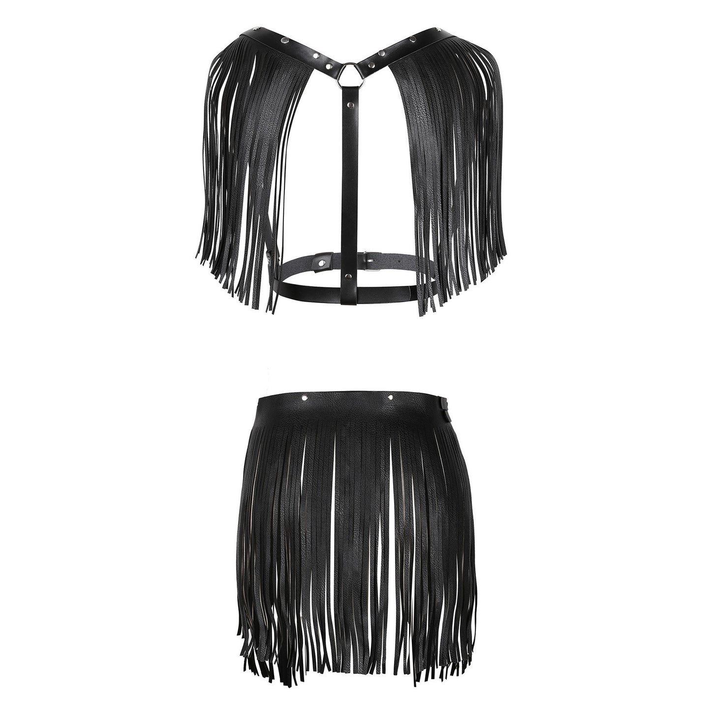 ASHBURN™ FLARE STRAP SKIRT SET