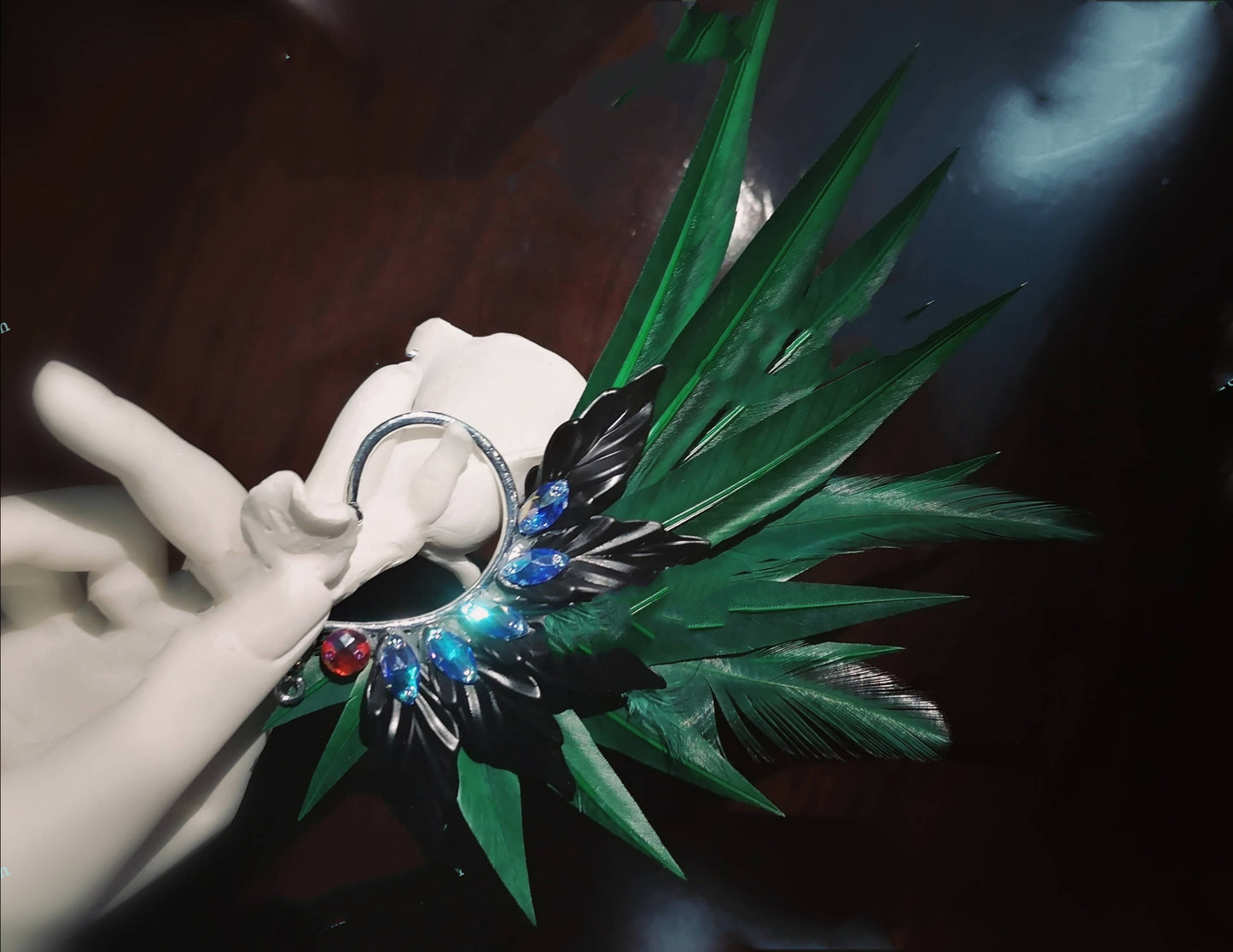 Feather Earrings Angel Wings Jewelry