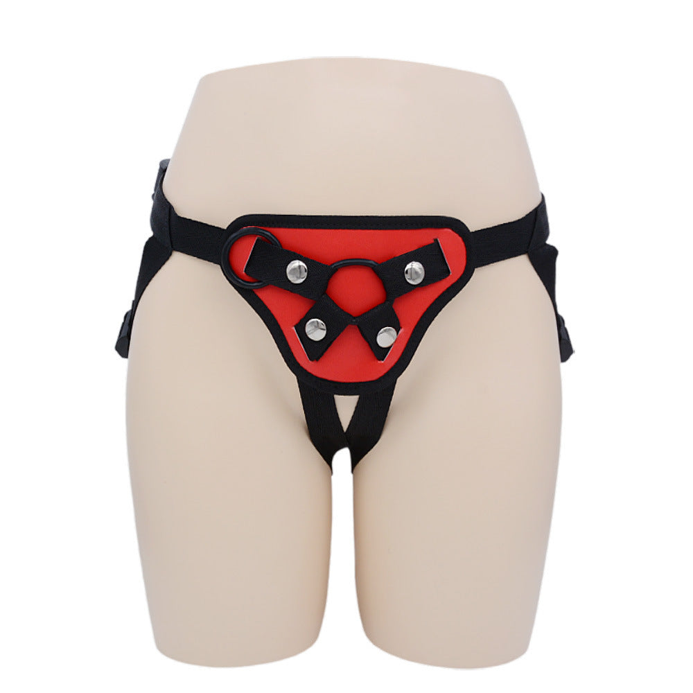 ASHBURN GRIP™: Webbed Leather Strap Panty
