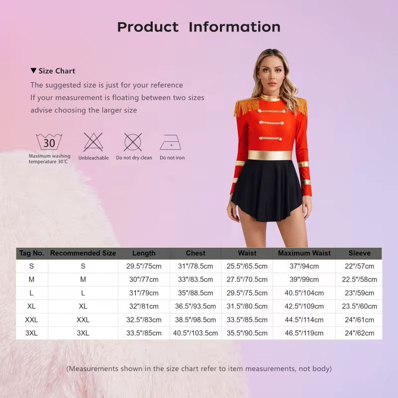 Sexy circus ring master plus size s-3xl sexy cosplay costume sexy costume