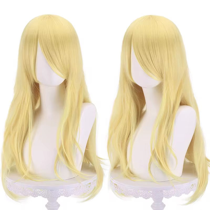 Wigs 65cm long natural wave colorful variety synthetic cosplay wig