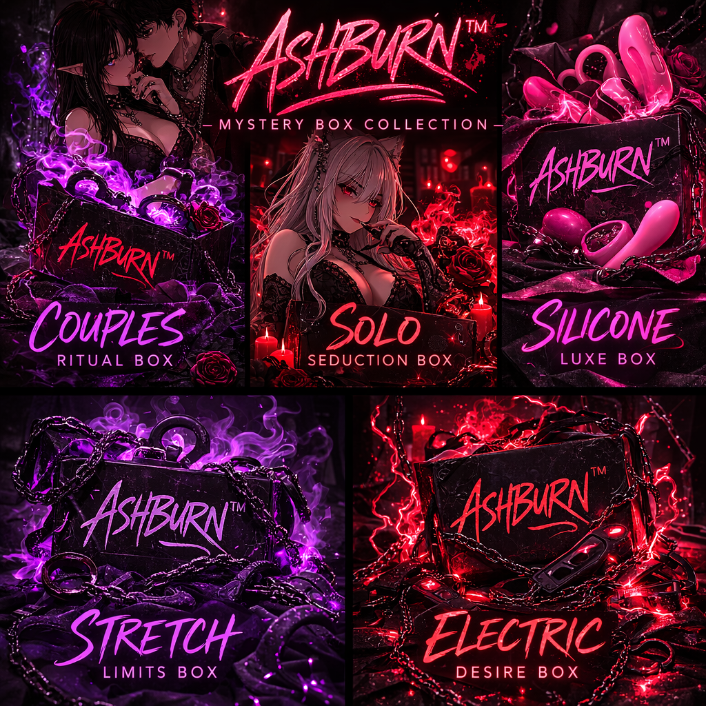 ASHBURN MYSTERY BOX 3-5 Mix Pleasure + Fantasy/ Monster Toy collection Mystery Box