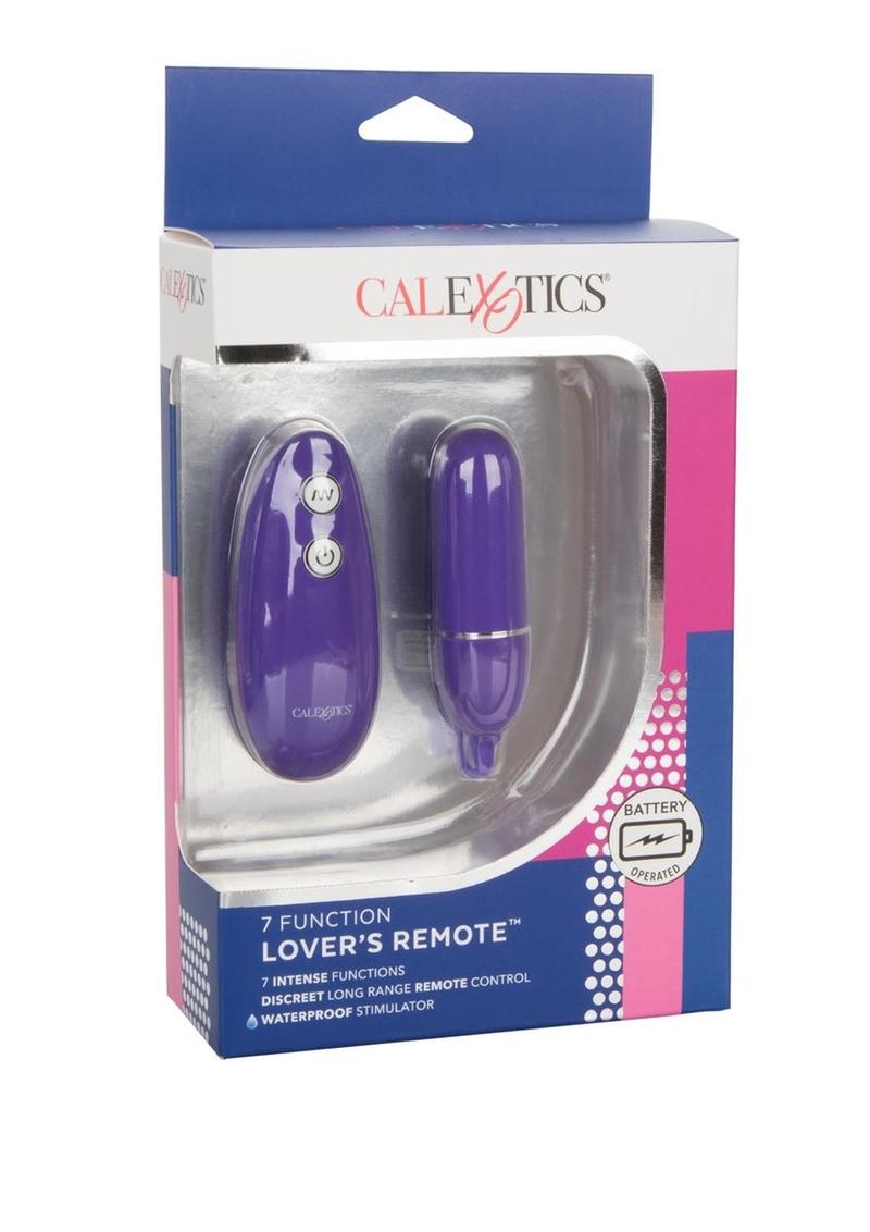 Lover's Bullet with Remote Control Vibrators – 7 Function