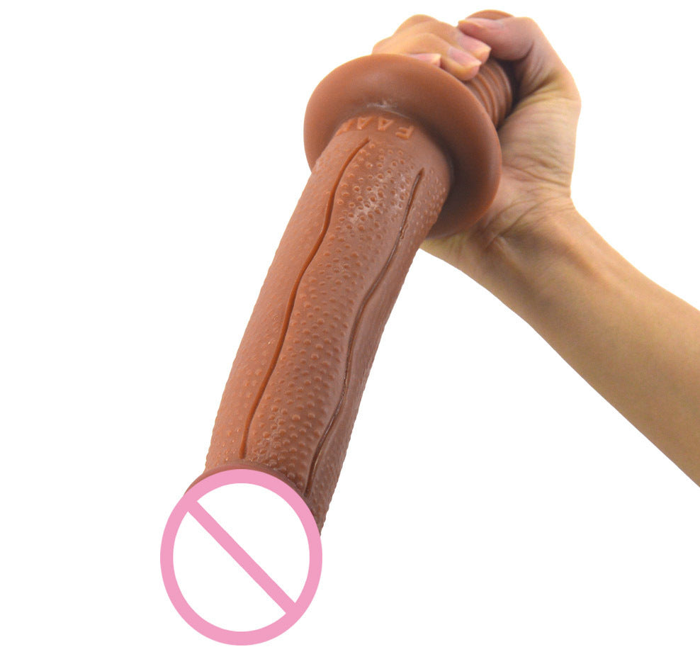 ASHBURN Double-headed Handle Skin Simulation Into Penis