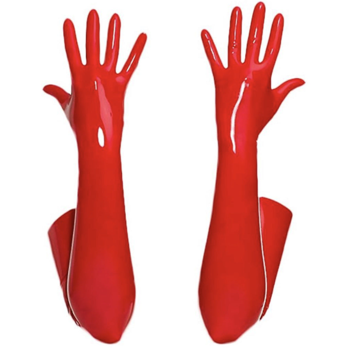 Plus Size Shiny Leather PU Underwear latex