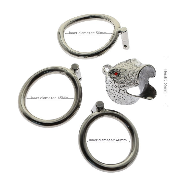 Men's Stainless Steel Chastity Lock
