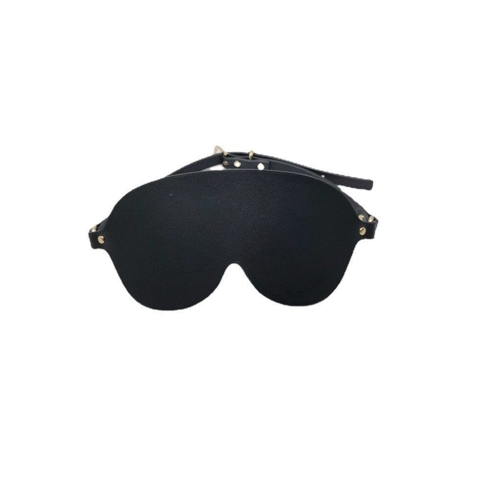 Training Shading Leather Eye Mask