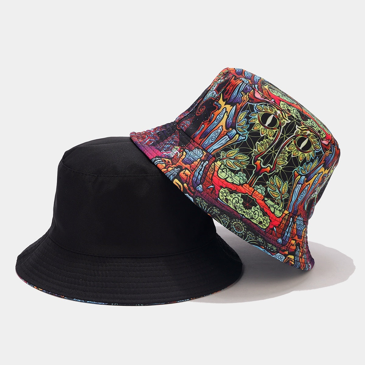 ASHBURN™ FlipTrip Bucket Hat – Graffiti Reversible Streetcore Edition