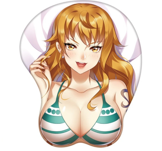 Abstinence Series Mouse Pad 3D Chest Anime