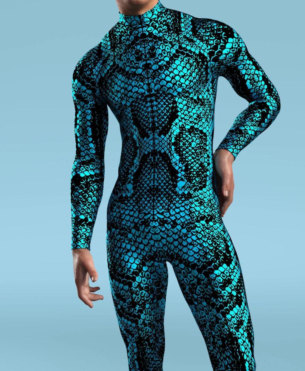 3D Digital Printed Cosplay One-piece Costume