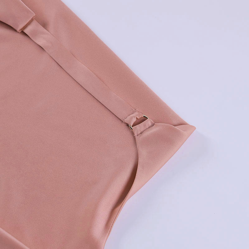 DRIP DOLL™ Satin Mini – Backless Seduction Summer Party Dress