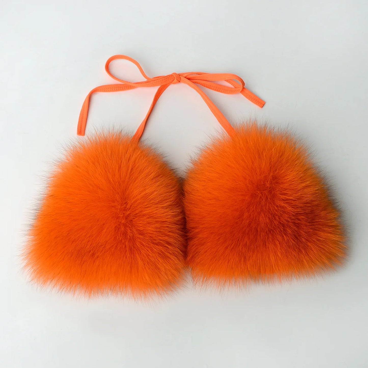 2025 Woman Sexy Bikini Swimsuit 2 piece Set Summer Fur Swimwear Bikini Set Adjustable Bra Cute Girls Beach Bikini Bathing Suits