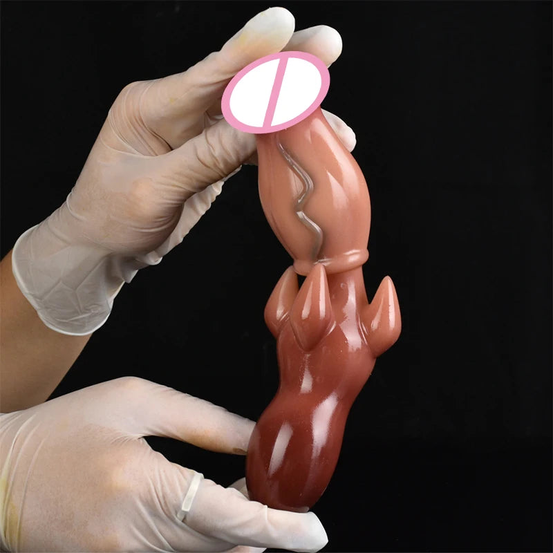 Realistic Skin Dildo Silicone Vibrator for Man Women Vagina Clitoris G Spot Stimulator With 10 Vibration Sex Toy Female Vibrator