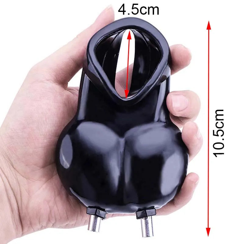 e stim Cock Ring,Electrostimulation Electrosex Penis Extender,BDSM Electro Sex for Men,E-stim Cockring,Electric Shock Scrotum