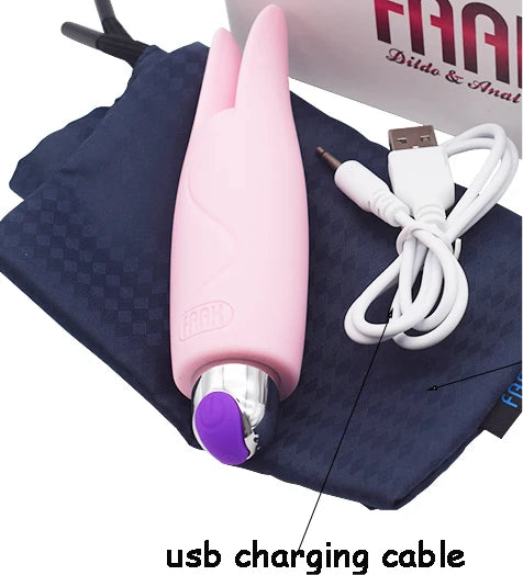 ASHBURN 13cm Female Clitoris Masturbator Clitoris Vibrator Toys Breast Massager Nipple Vibrating for Couples