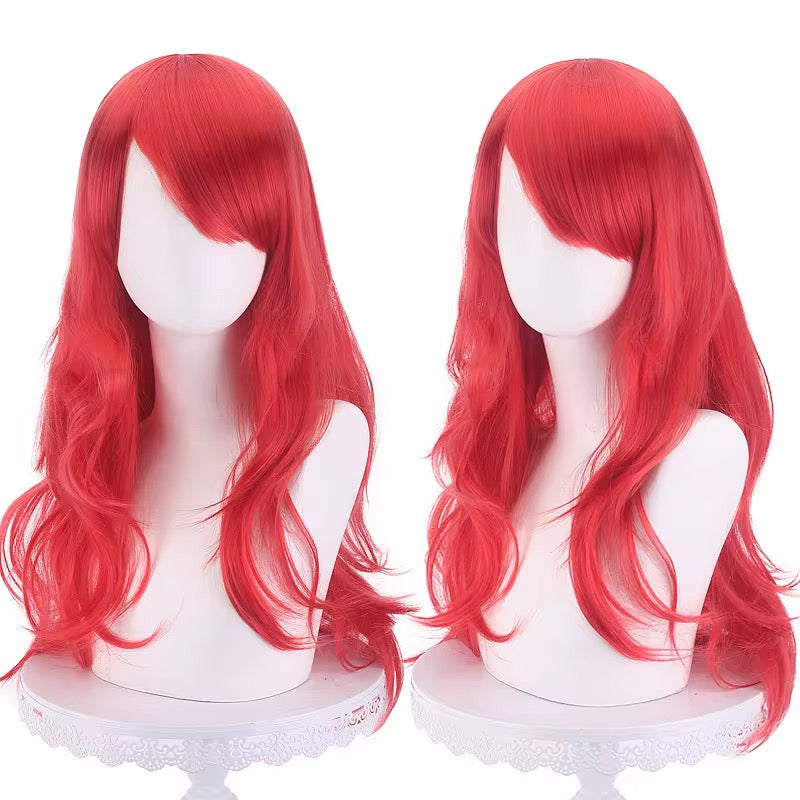 Wigs 65cm long natural wave colorful variety synthetic cosplay wig
