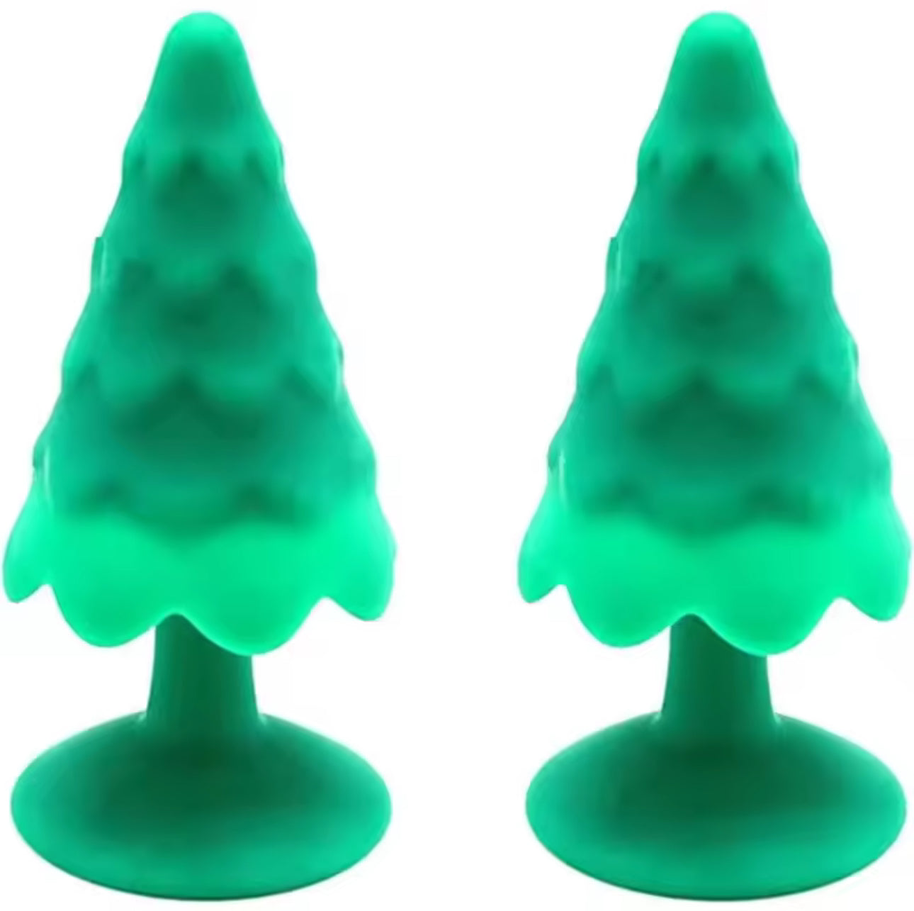 Silicone Christmas tree Frosted Fir Silicone Plug – Holiday Edition