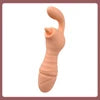 ASHBURN Clit Sucking Stimulation Dildos with 10 Powerful Vibrations Vagina Massager Liquid Silicone Sex Toys Double Head Vibrating