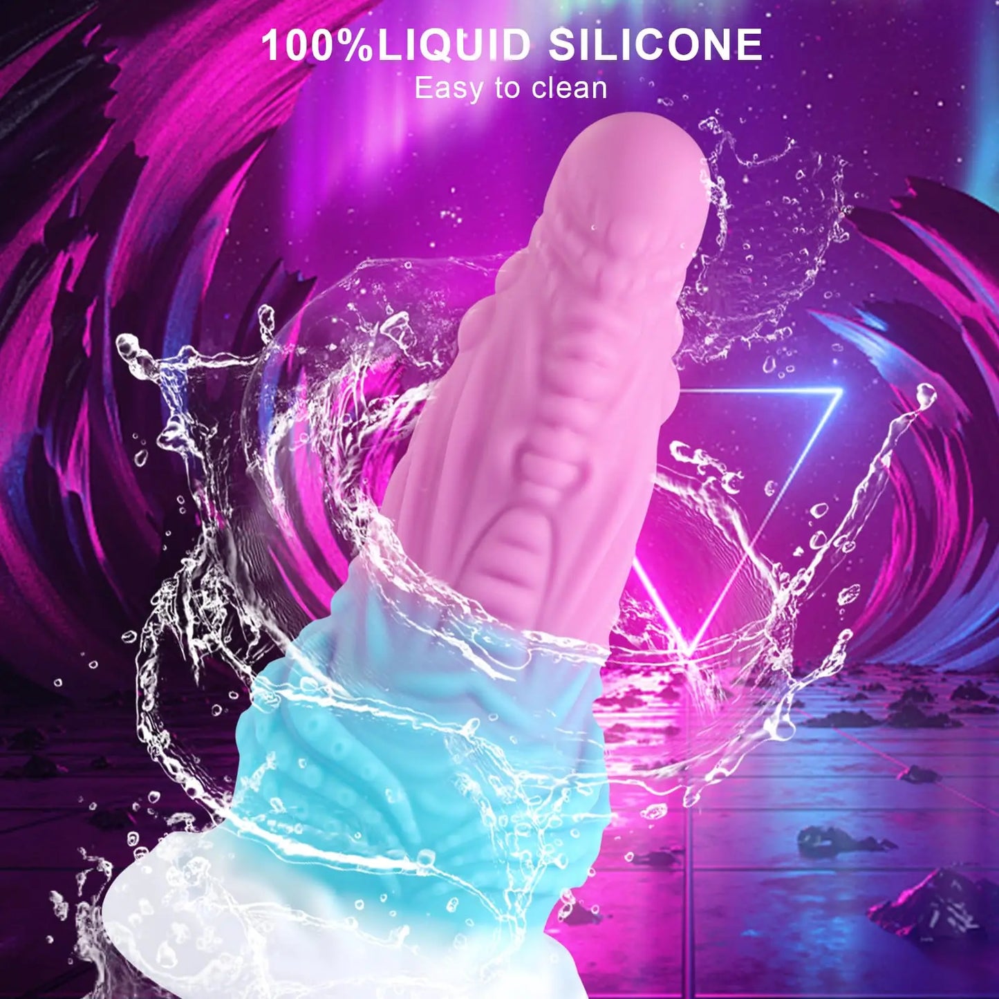 Liquid Silicone Anal Plug Monster alien Dildo with Powerful Suction Cup Octopus Tentacle Dildo Adult Masturbation Toys for Women