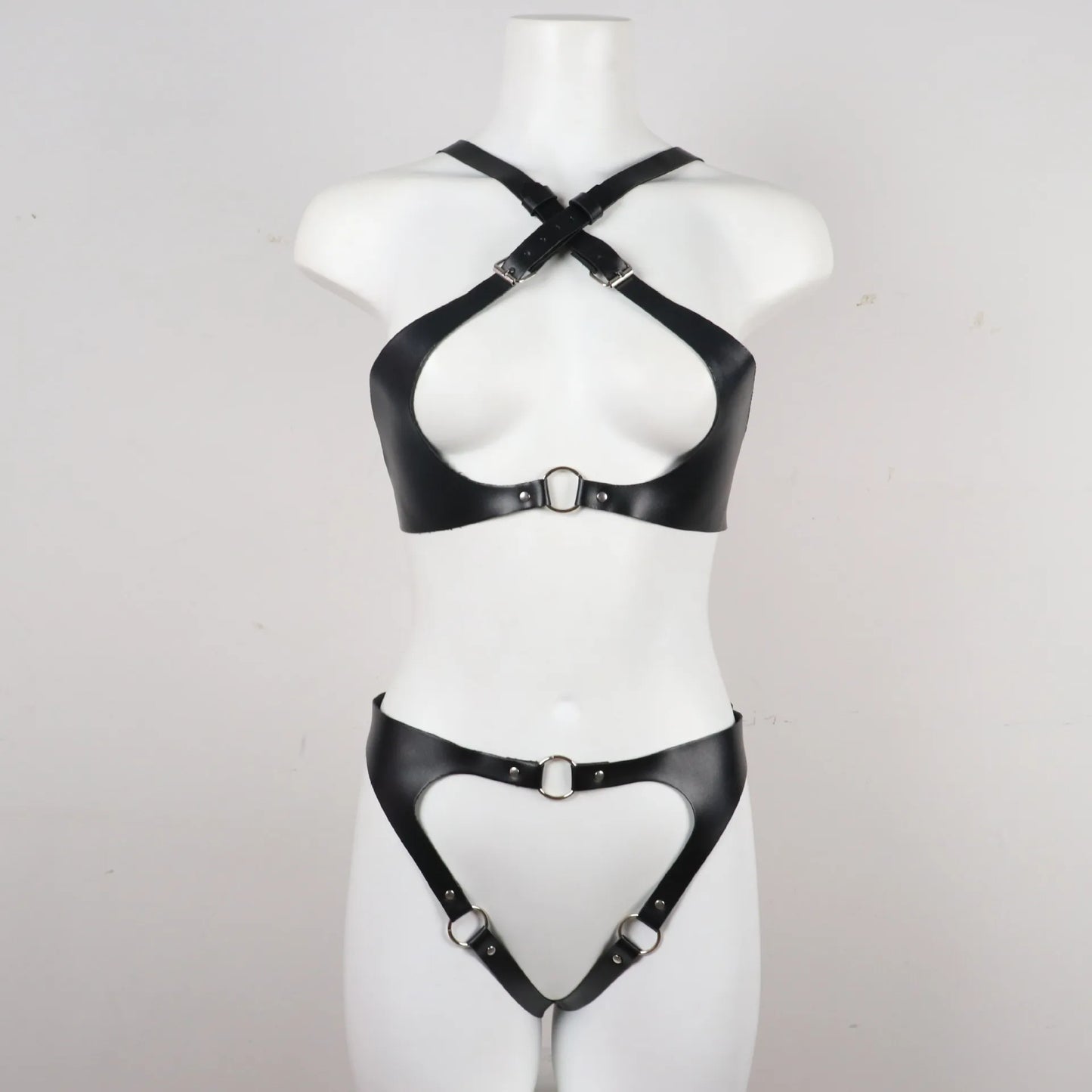 Sexy Lingerie Leather Sm Products Body Harness Adjustable Fashion Design Style Tight Sexy Lingerie