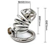 FRRK Classic Male Chastity Cages with Removable Urethral Tube for Couple Adult Game Stainless Steel Penis Ring BDSM Sex Toy Shop