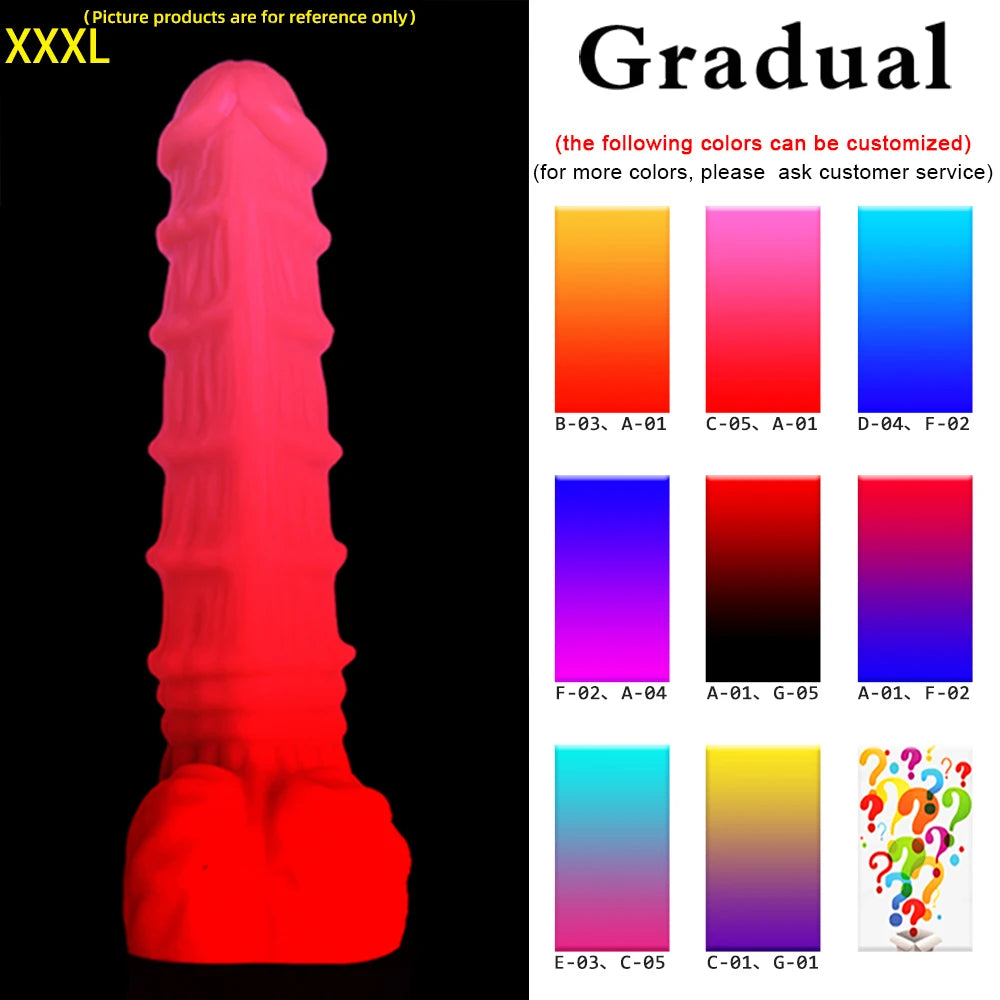 MEMPHIS TO S-3X MONSTER Knot Big Dildo Horse Penis Bumpy Stimulate Fantasy Sex Toys For Women Prostate Massage Anal Plug