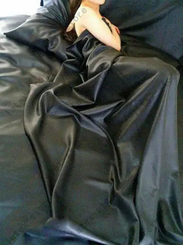 Latex Rubber Gummi Bed Sheets 120CMX200CM coverlet coverlid DIY catsuit customized 0.4mm