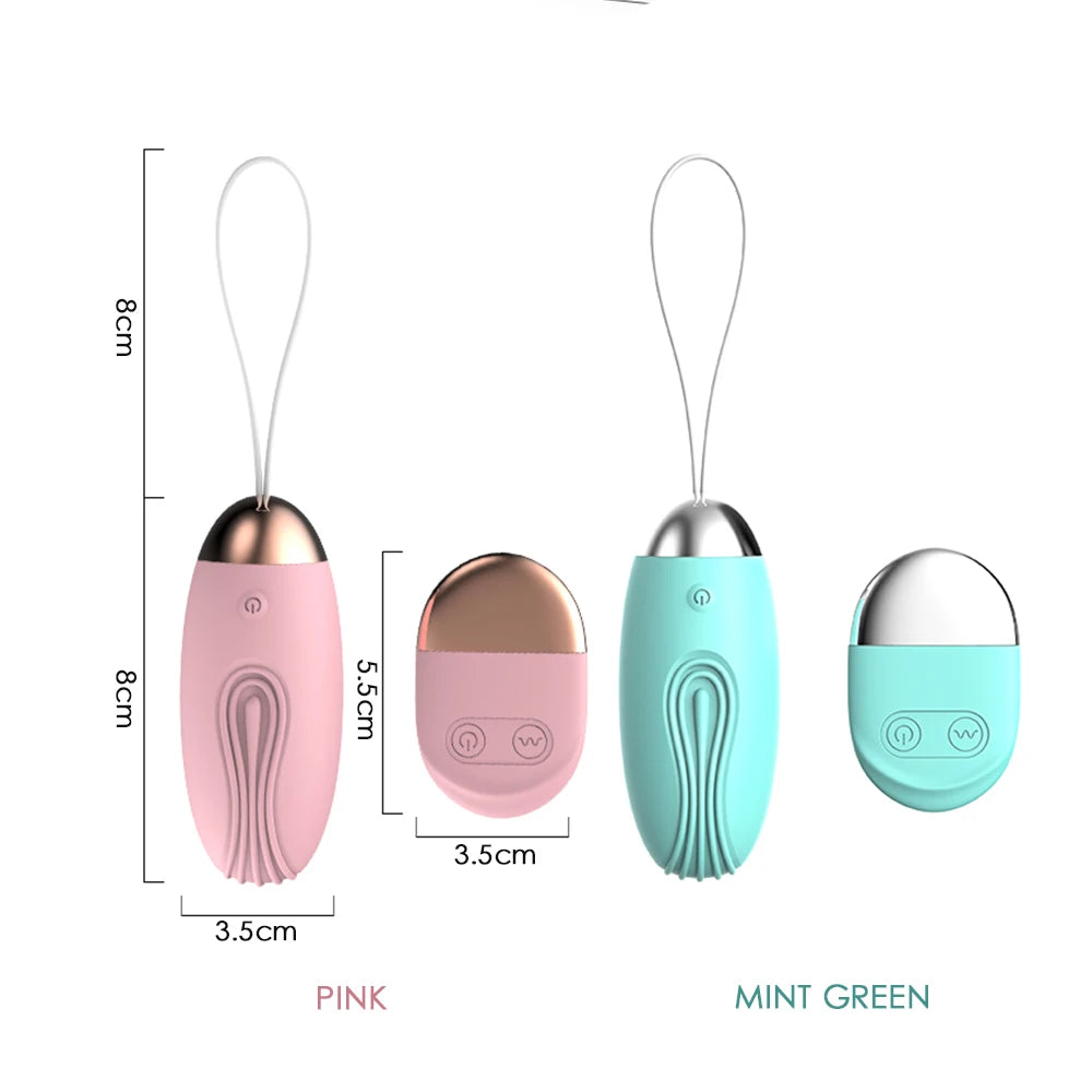 Sex Toys for Woman Wireless Remote Control 10 Speeds Vibrating Eggs Clitoris Stimulator Vaginal Massage Ball G- Spot Vibrators