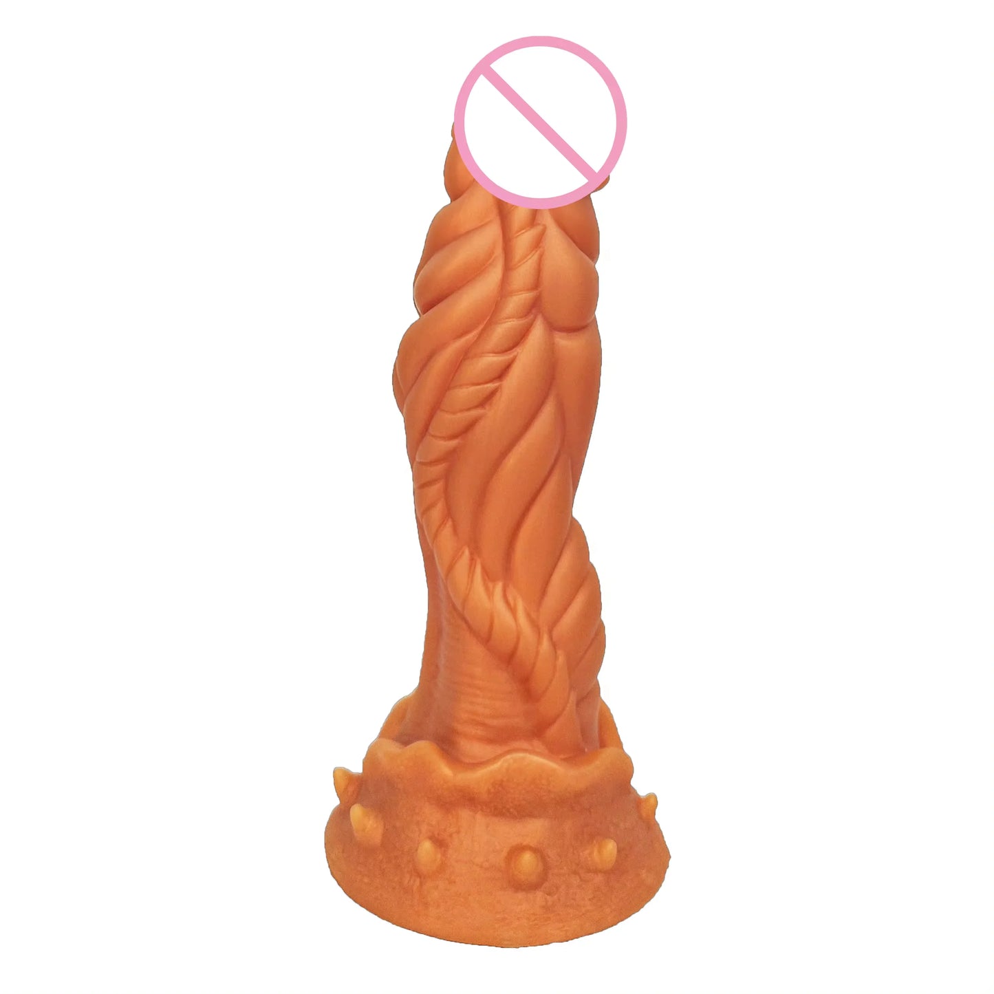 ASHBURN Silicone Luminous 9 Inch Realistic Alien Dildo