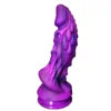 Realistic Monster alien Dildo Fantasy Thick Giant Animal Dragon Anal Dildo with Suction Cup Silicone Luminous Penis G-Spot Dildo