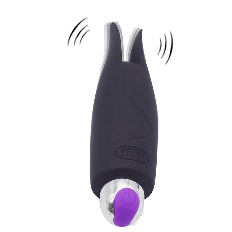 ASHBURN 13cm Female Clitoris Masturbator Clitoris Vibrator Toys Breast Massager Nipple Vibrating for Couples