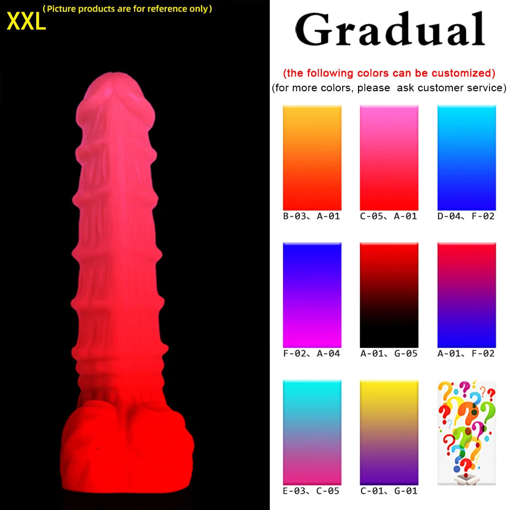 MEMPHIS TO S-3X MONSTER Knot Big Dildo Horse Penis Bumpy Stimulate Fantasy Sex Toys For Women Prostate Massage Anal Plug
