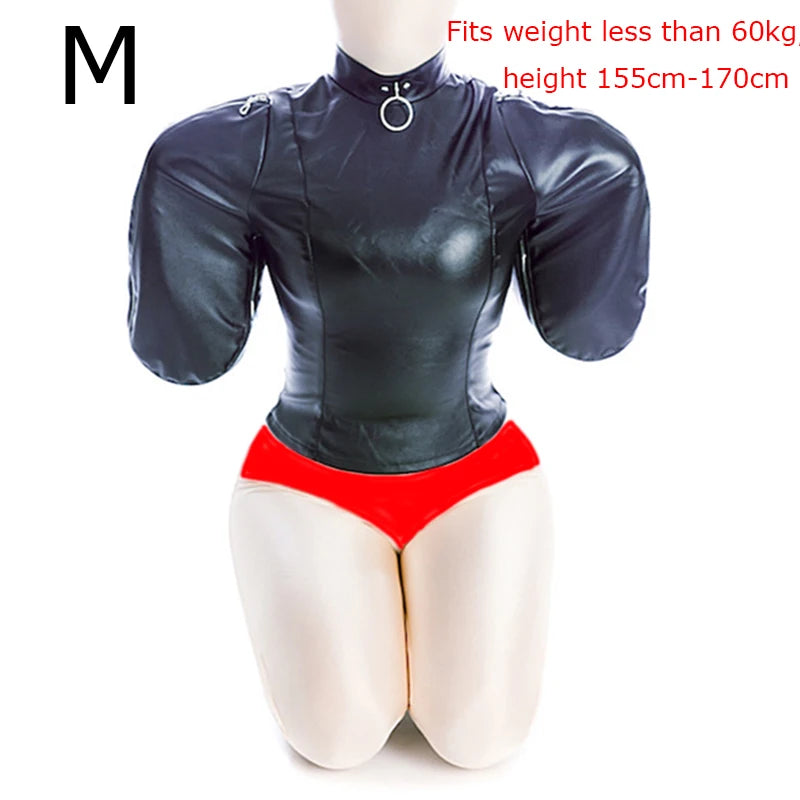 Fold Arms Armbinder Bondage Straitjacket ,BDSM Mummy Restraints Bags Strait Jacket,Adult Games,Sex Toys For Couples