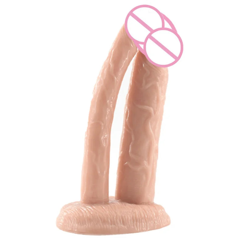 ROUGH BEAST Big Double Triple Dildos Female Masturbation Massager Dildo Anal Plug Toys with Sucker Cup for Women Sex Toy Product