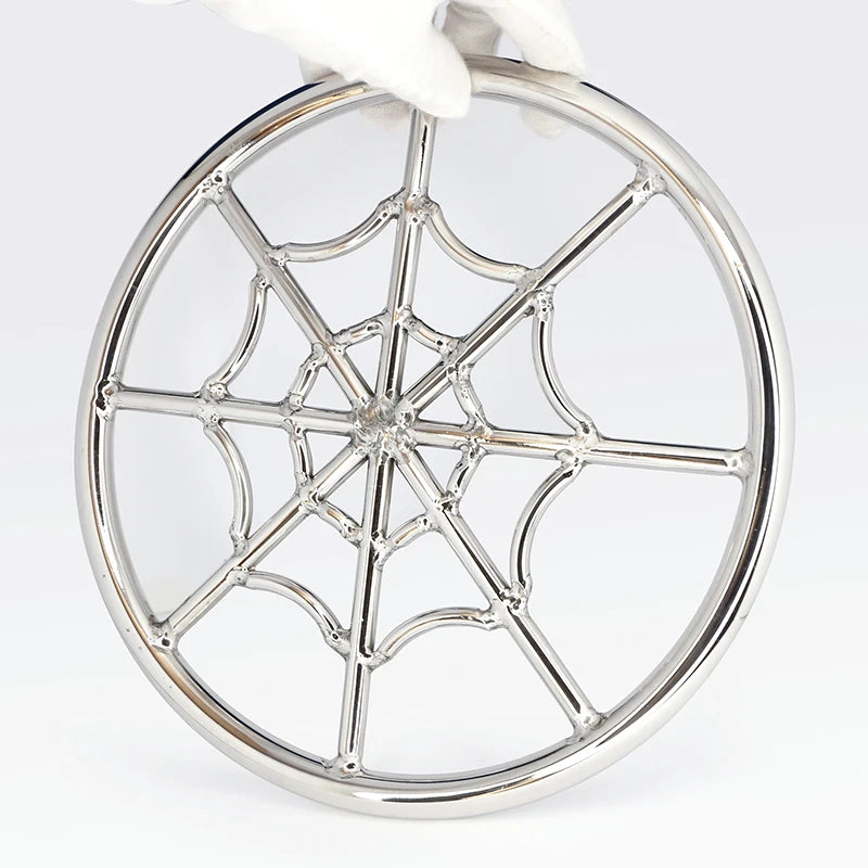Spider Web Stainless Steel Japanese Shibari Ring Suspension Bondage Gear Accessories Chastity Device BDSM Game Sex Toys 12